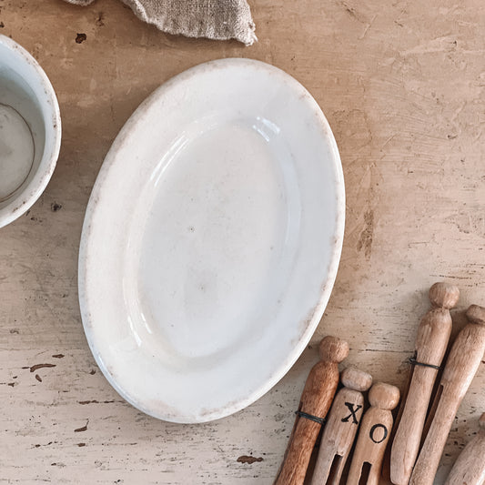Ironstone Soap Dish