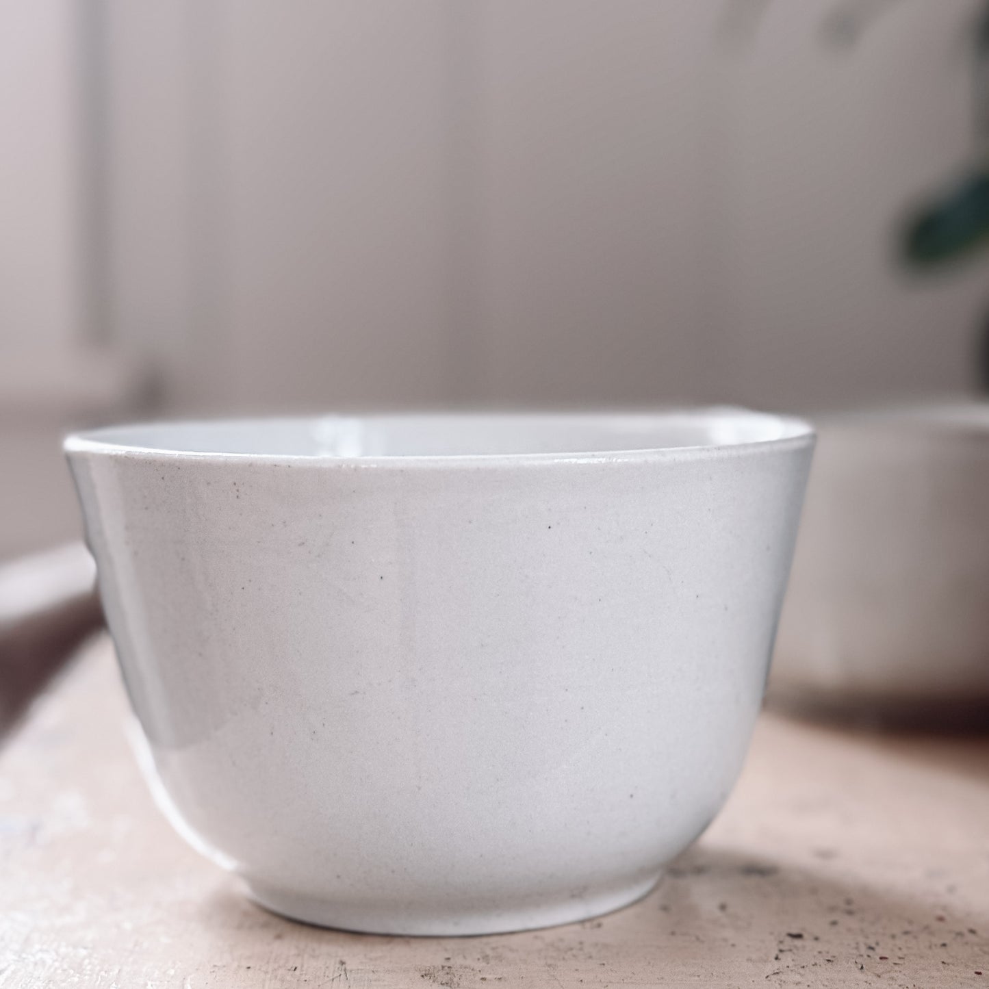 Ironstone Waste Bowls, Pair