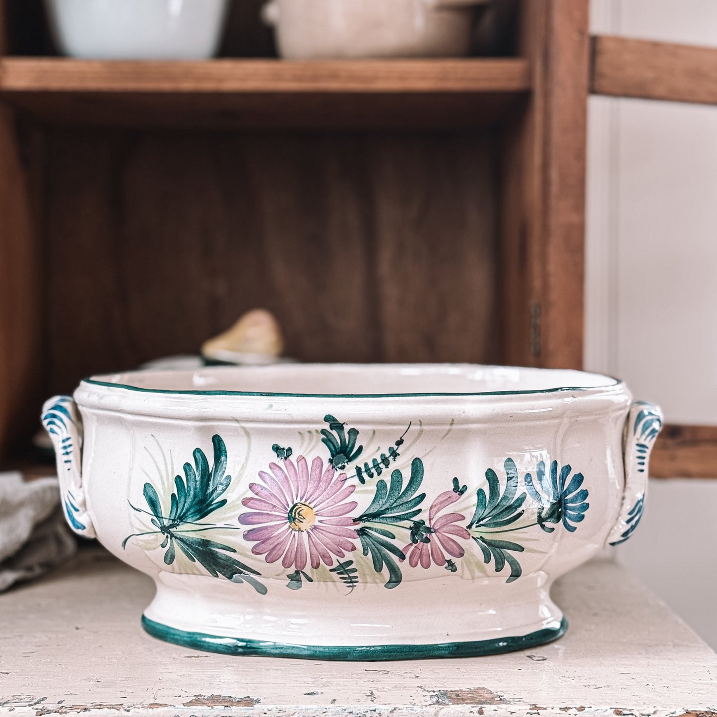 Handpainted French Tureen