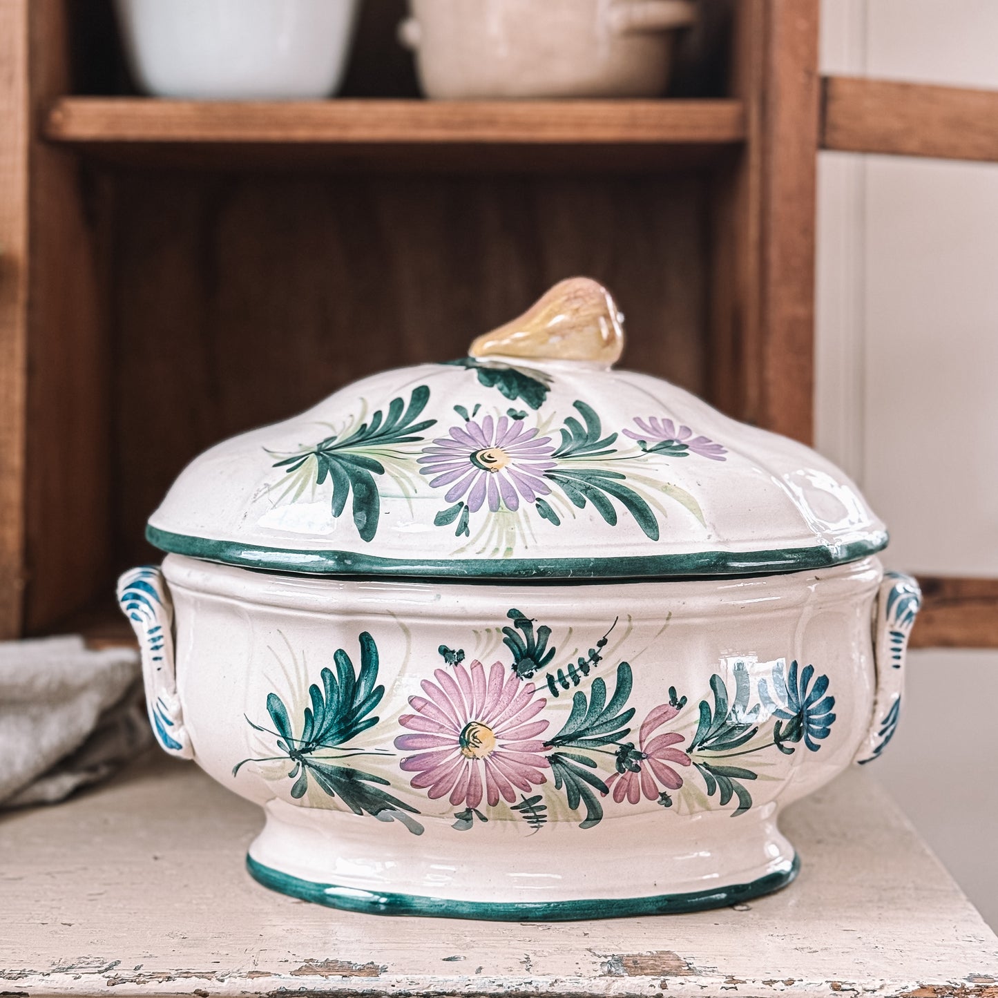 Handpainted French Tureen