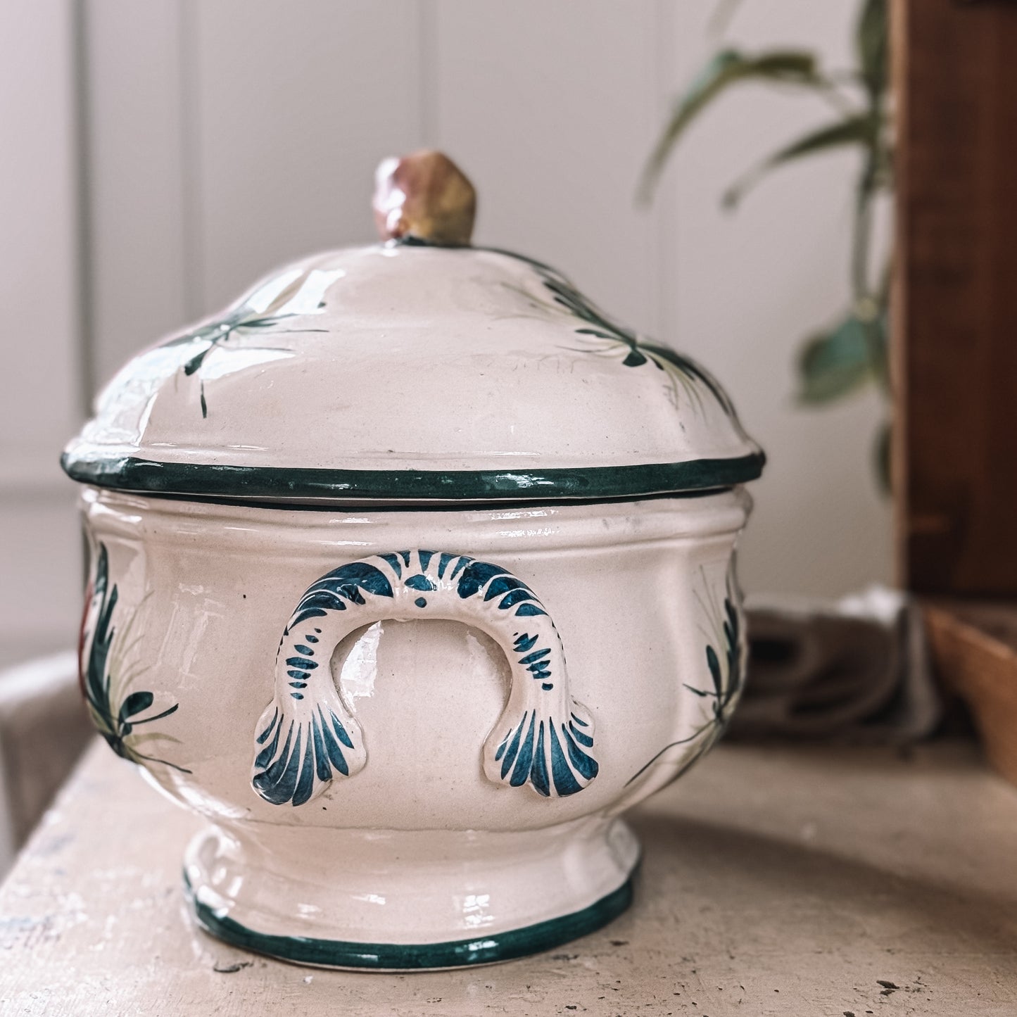 Handpainted French Tureen