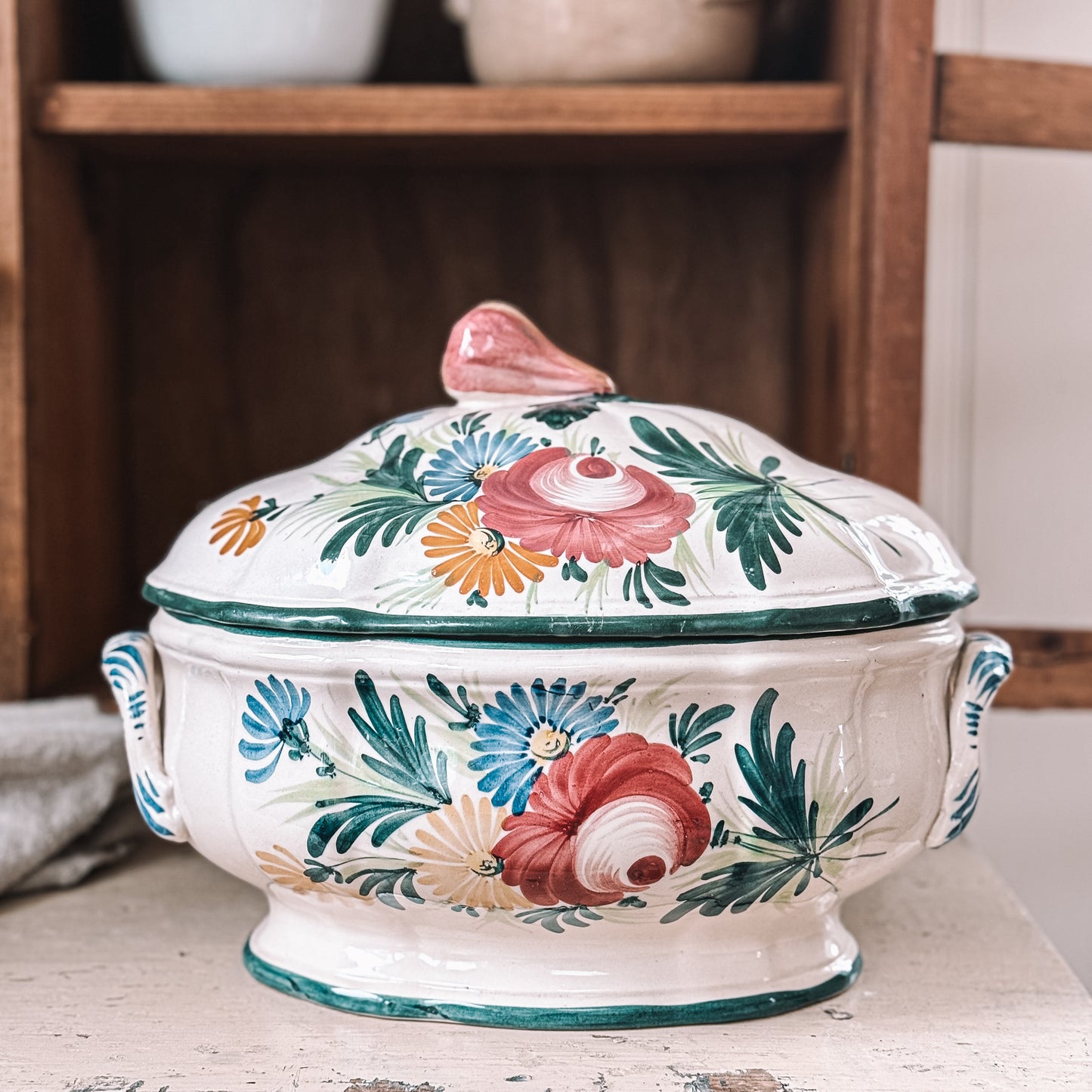 Handpainted French Tureen