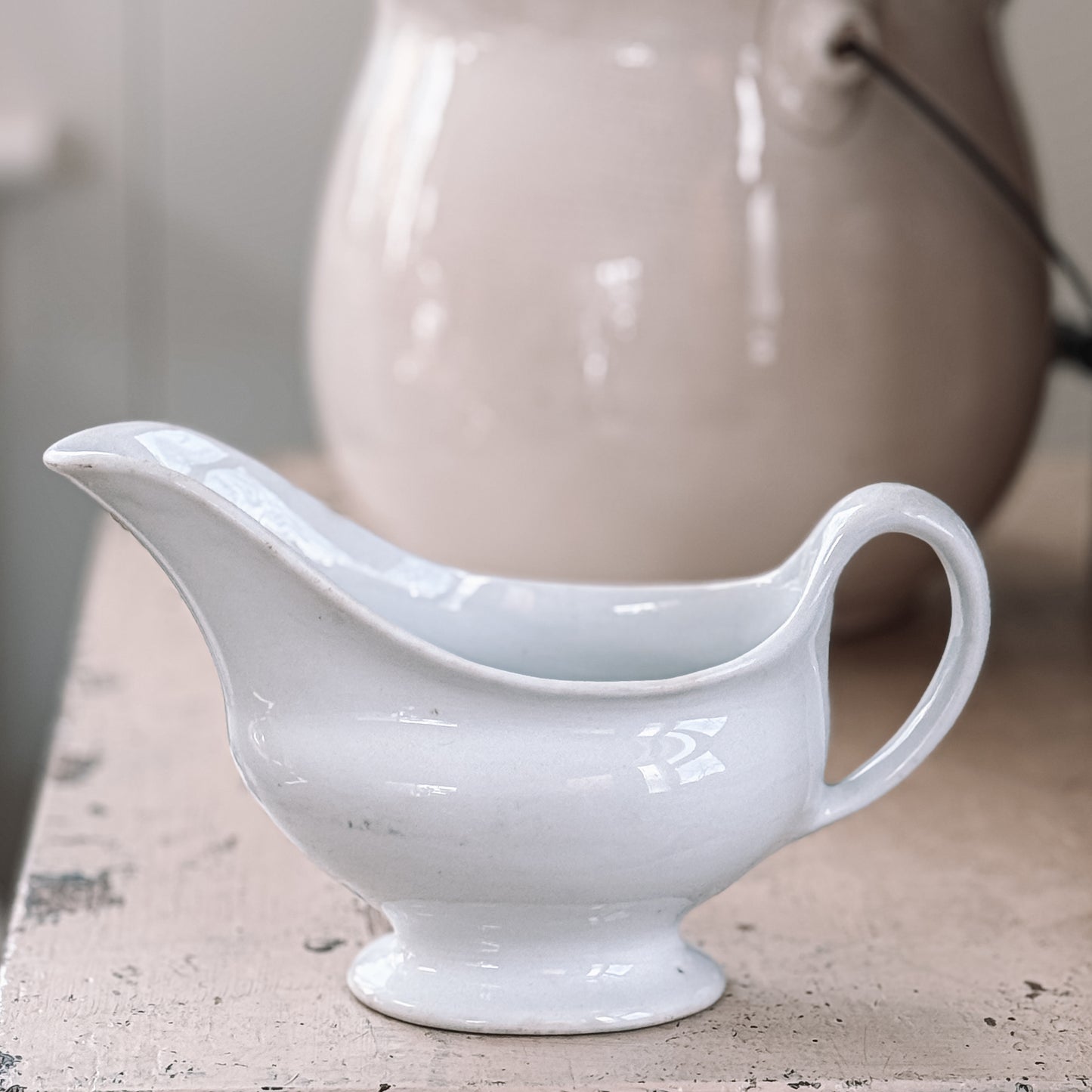 Ironstone Gravy Boat