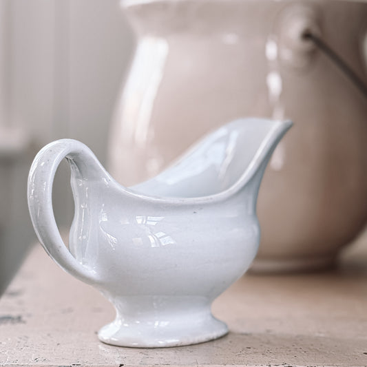 Ironstone Gravy Boat