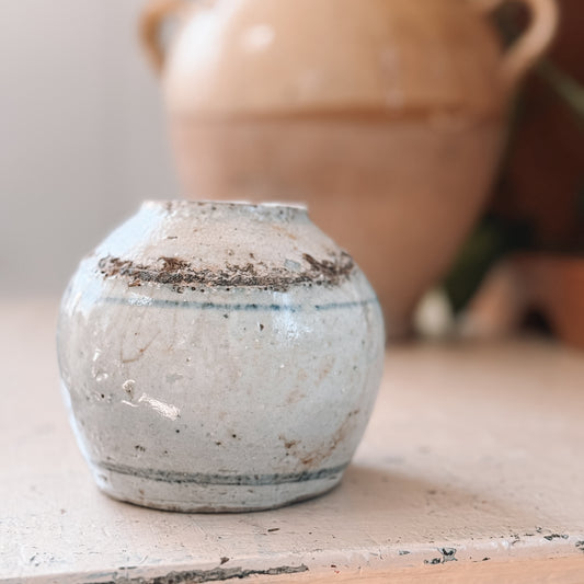 Stoneware Ginger Jar