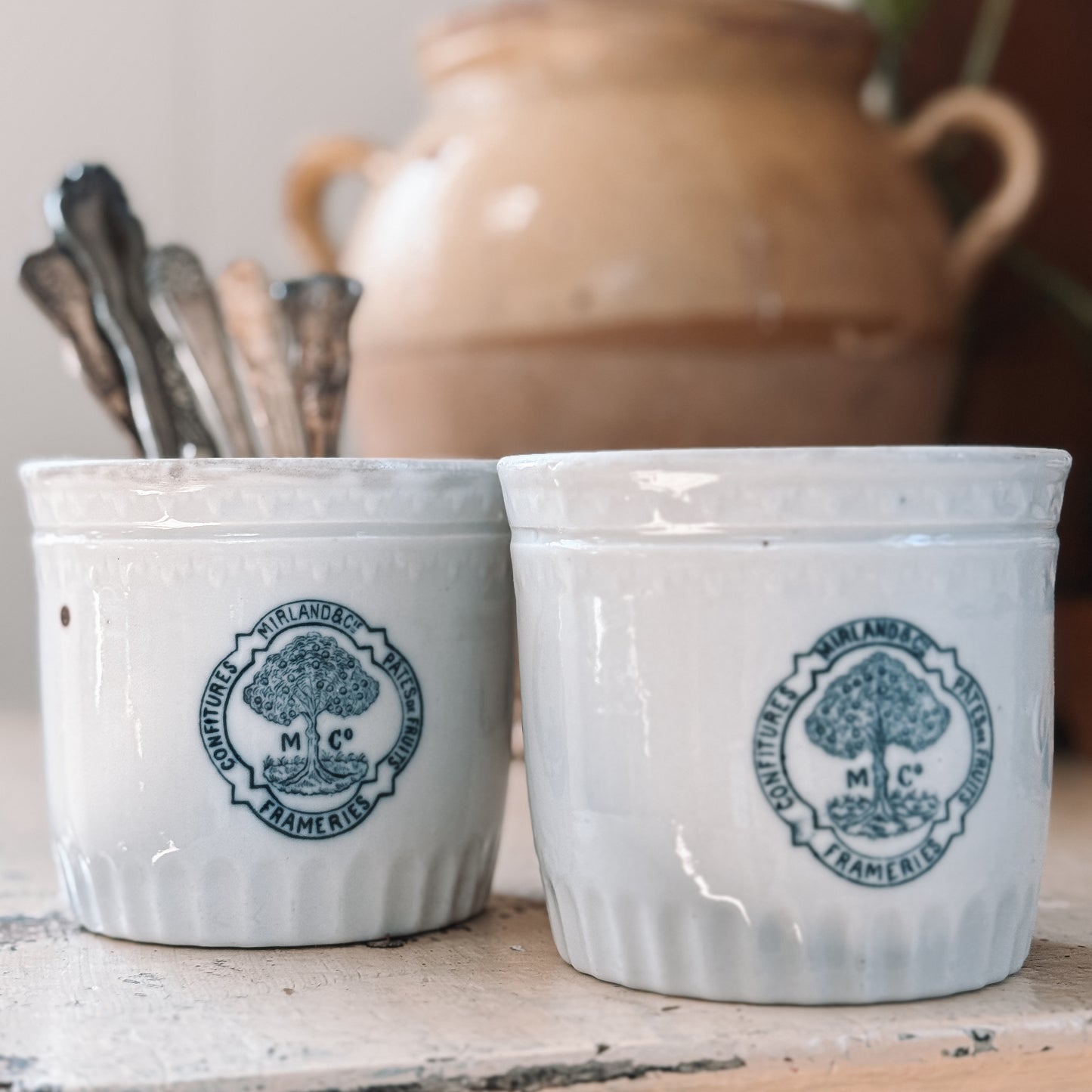 Belgian Jam Pots