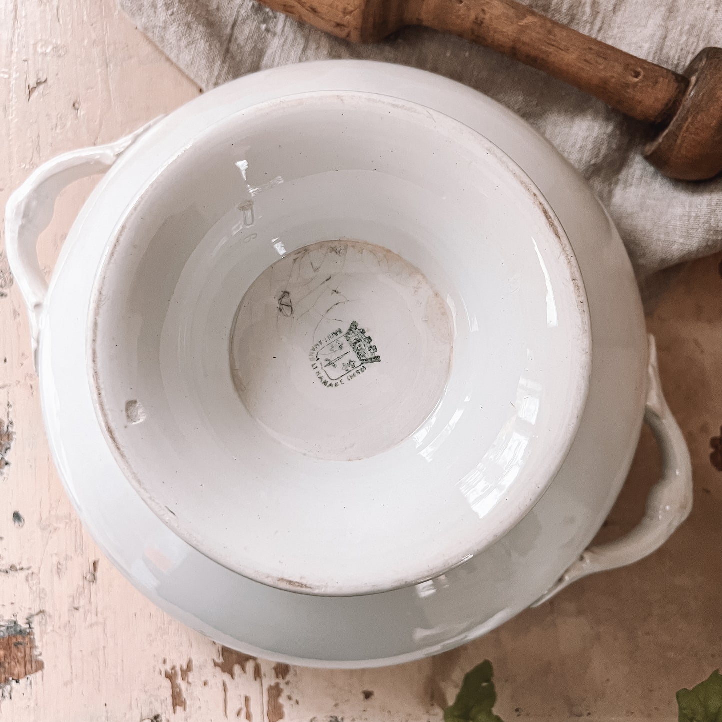 French Ironstone Lidded Tureen