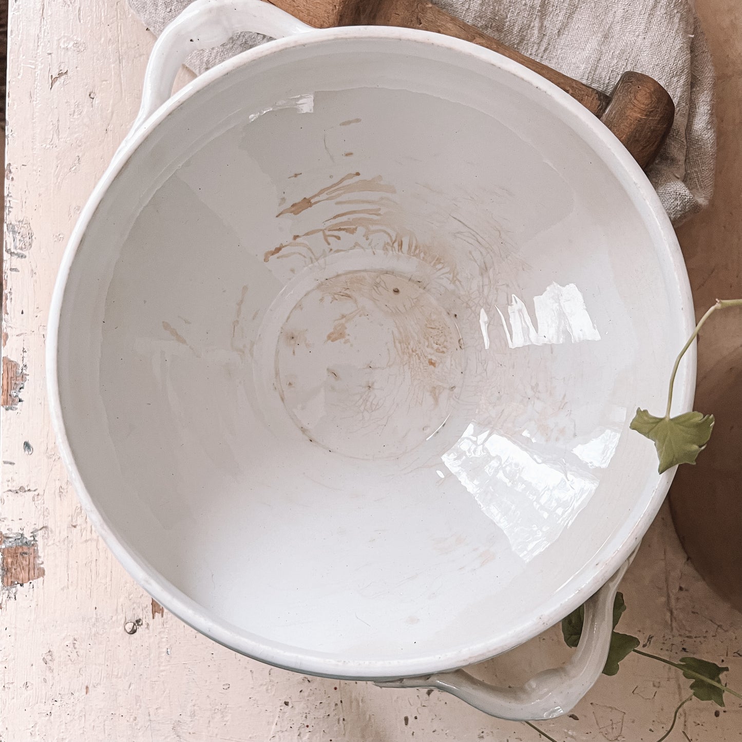 French Ironstone Lidded Tureen