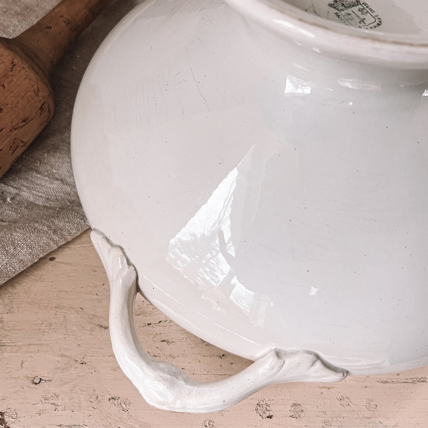 French Ironstone Lidded Tureen
